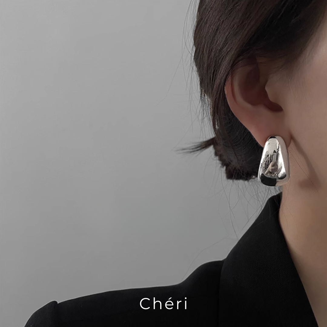 Chéri】ドロップピアス2個セット