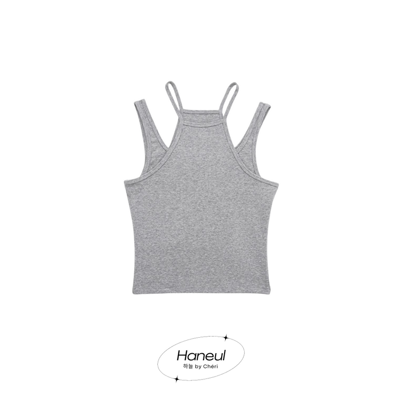 하늘｜Layered tank top