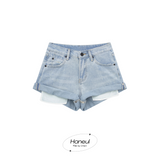 하늘｜Short denim