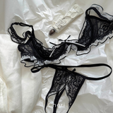 フルールノワールブラショーツセット[A-I CUP]