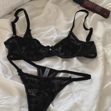 ノワールロゼブラショーツセット[A-I CUP]