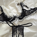 フルールノワールブラショーツセット[A-I CUP]