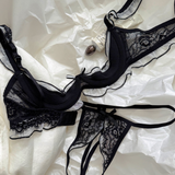 フルールノワールブラショーツセット[A-I CUP]