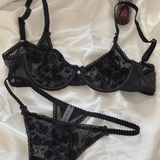 ノワールロゼブラショーツセット[A-I CUP]