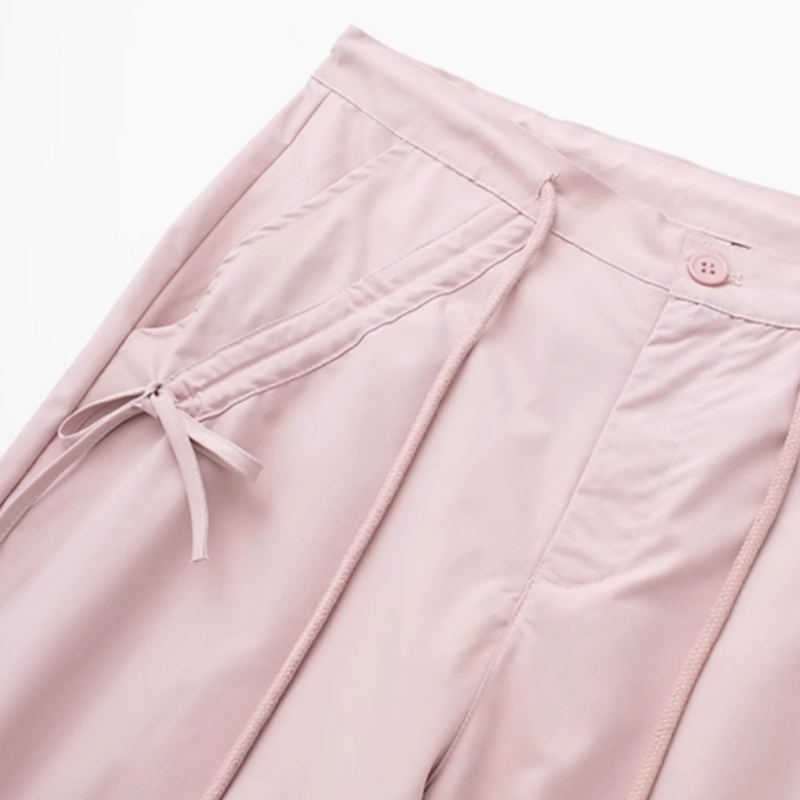 하늘｜Y2K Ribbon cargo pants